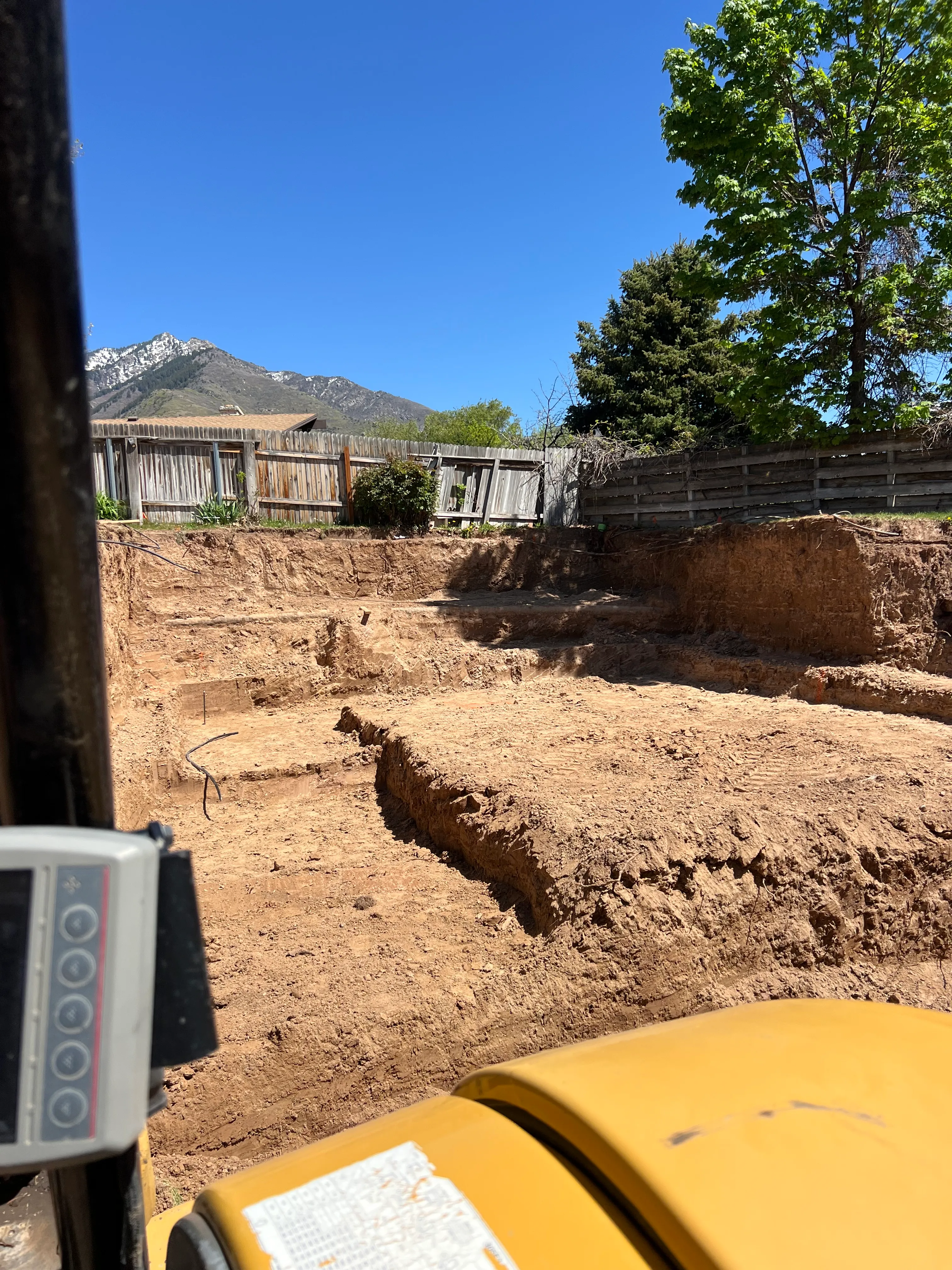 residential basement excavation