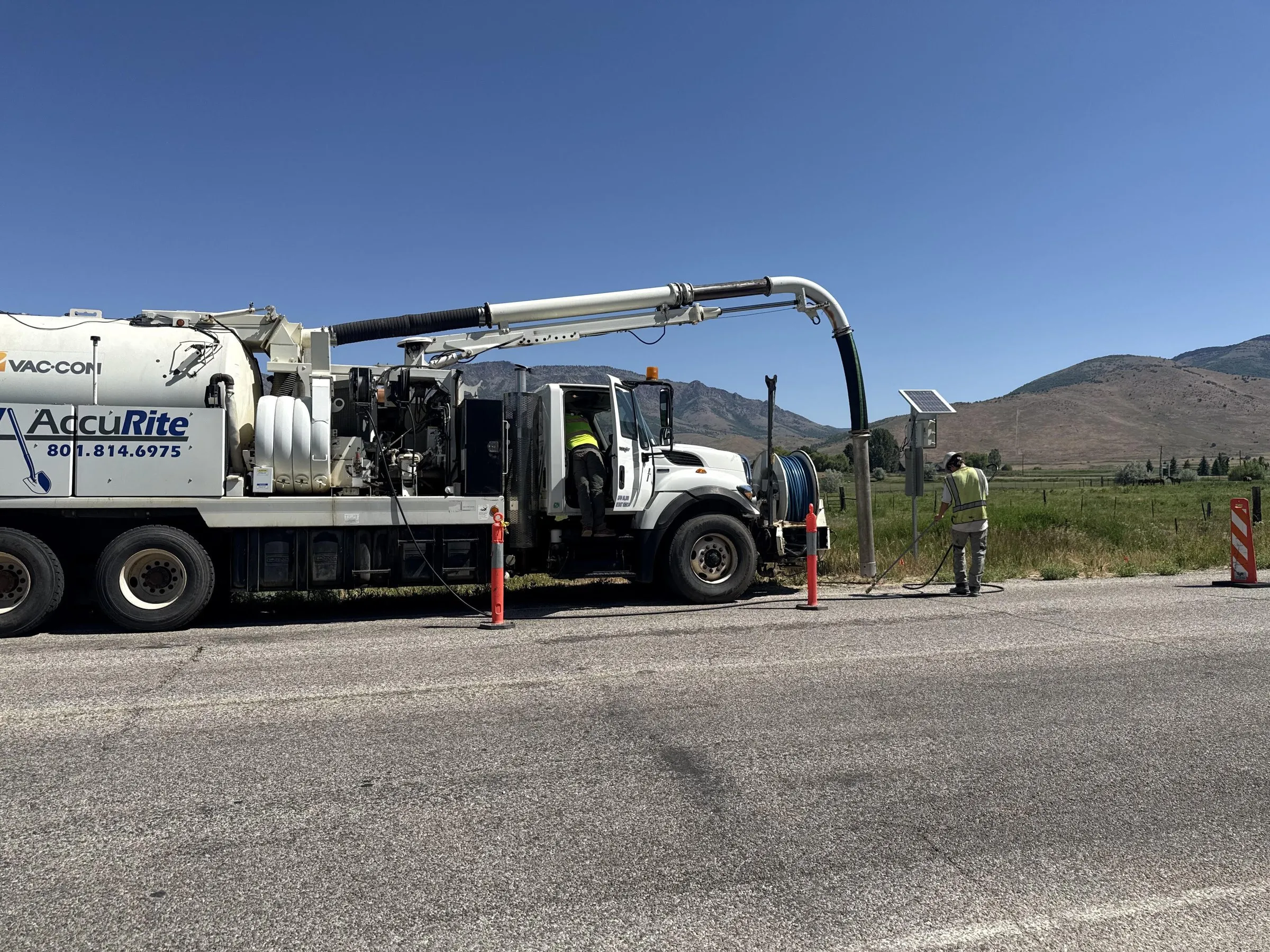 vacuum excavator utility potholing northern utah