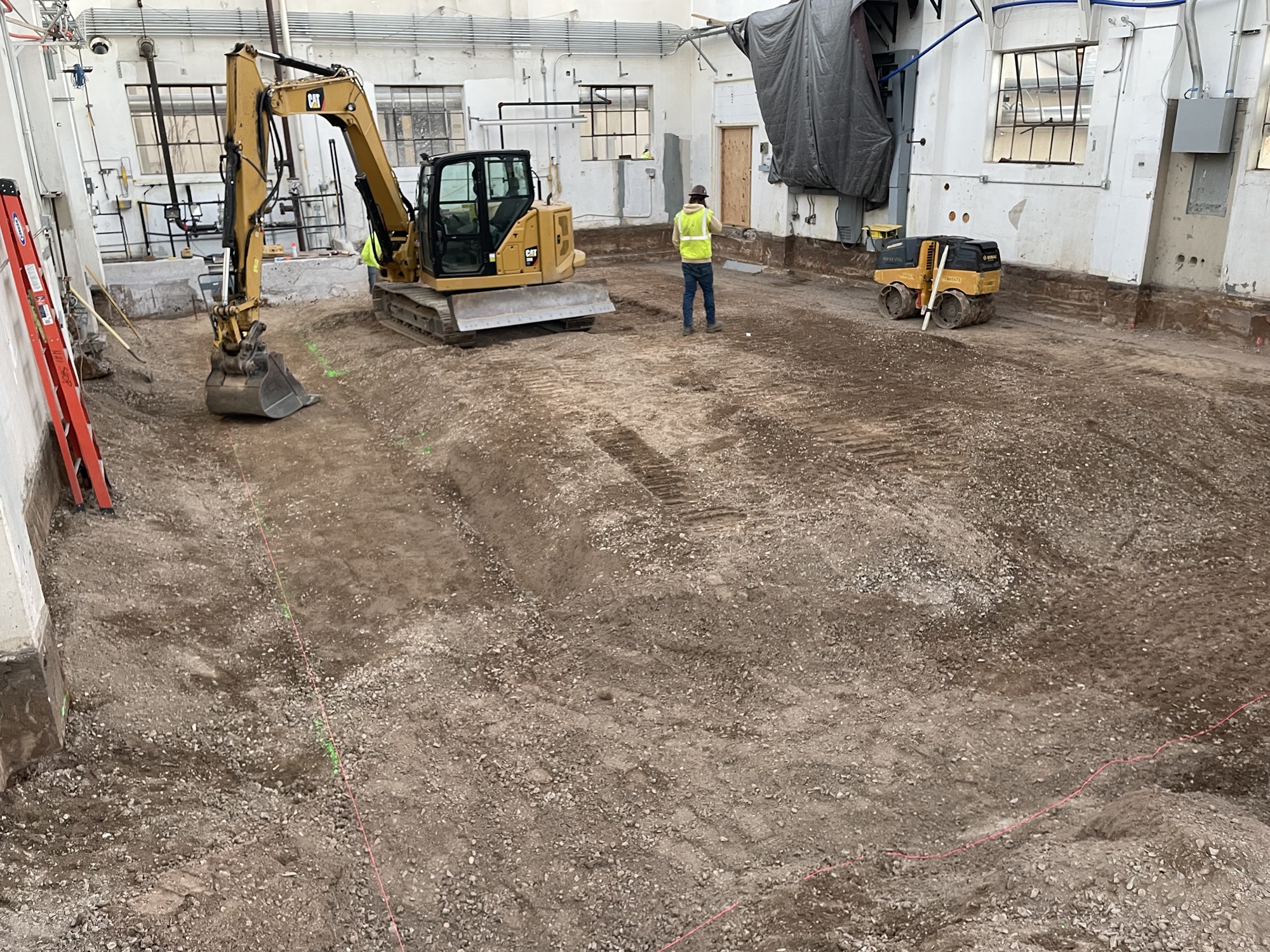 Detailed work by AccuRite Excavation at Hill Air Force Base, involving precise soil removal, structural fill importation, and grading for slab floor installation.